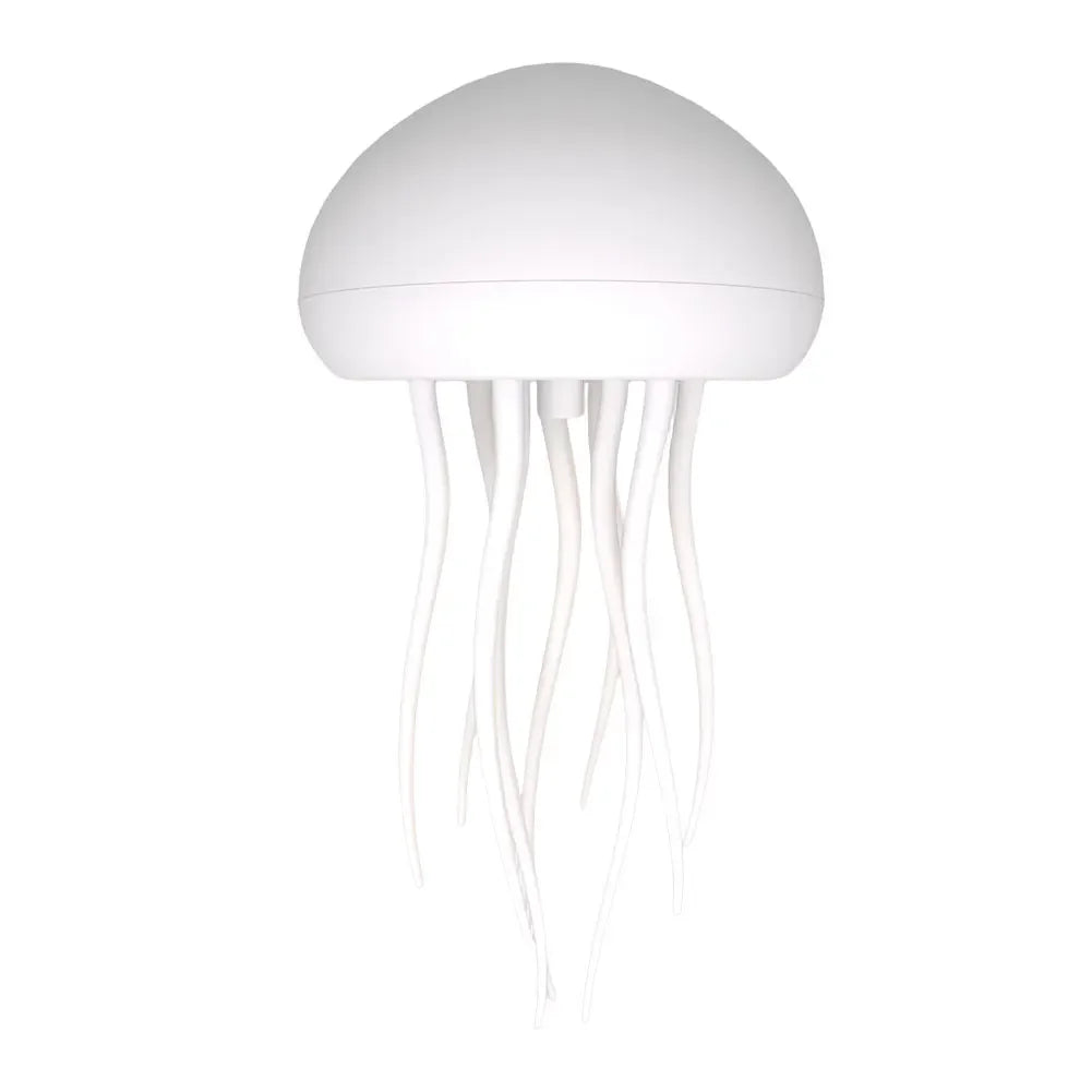 Cartoon Jellyfish Night Light – RGB Gradient LED Bedside Lamp with Voice Control and Type-C Charging