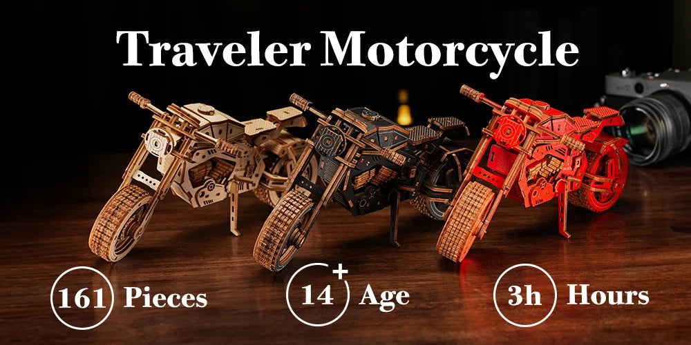 wooden 3d puzzle DIY Building blocks Kit Montessori Educational Toys Best marble run board games for adults giftly For Kids