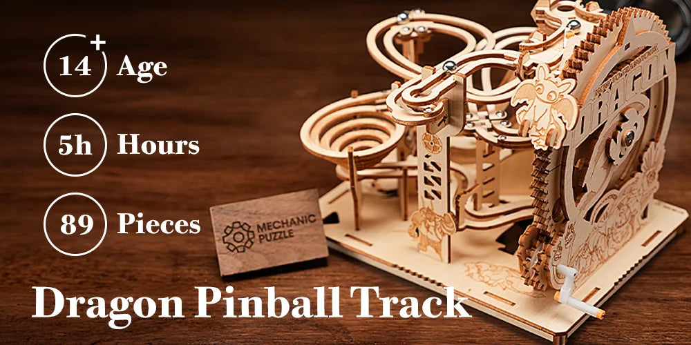 wooden 3d puzzle DIY Building blocks Kit Montessori Educational Toys Best marble run board games for adults giftly For Kids