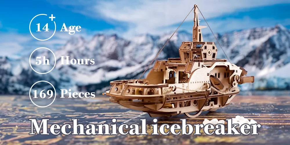 wooden 3d puzzle DIY Building blocks Kit Montessori Educational Toys Best marble run board games for adults giftly For Kids