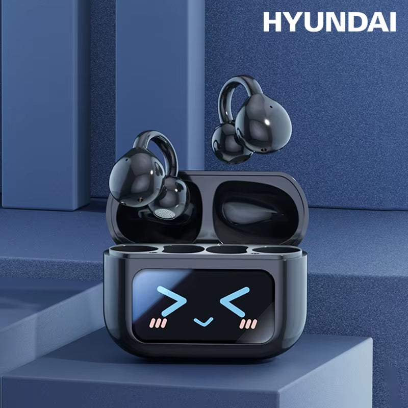EchoGrip™ M100 ENC Ear Clip Earphones – Style, Sound, and Smart Control