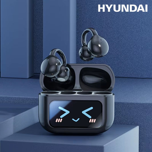 EchoGrip™ M100 ENC Ear Clip Earphones – Style, Sound, and Smart Control